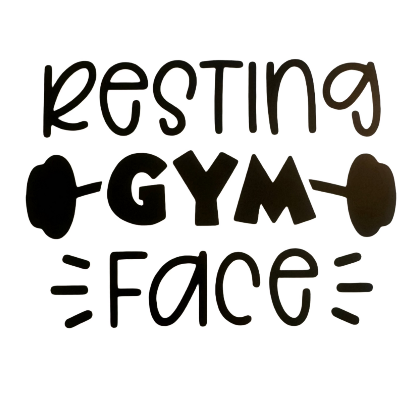 Resting Gym Face