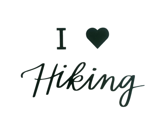 I love hiking